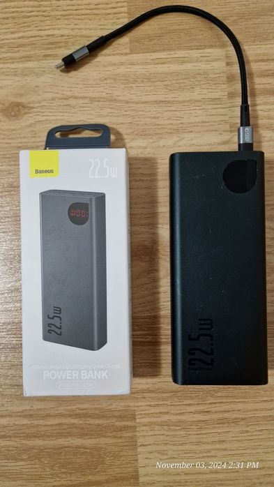 Baterie Baseus Adaman Metal 20,000 mAh