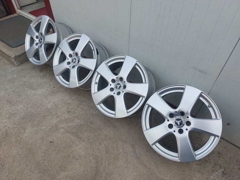 Set jante aluminiu originale r17 / Mercedes Vw Audi Skoda Seat / 5x112