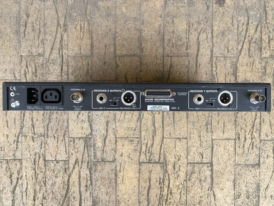 receiver microfon Shure ( linie / voce / instrumente )