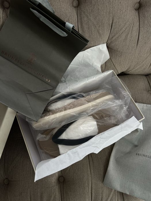 șlapi Brunello Cucinelli premium