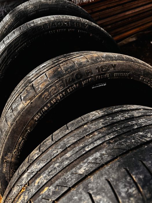 Set 4 anvelope vară  225/40R18 CONTINENTAL ContiSportContact5 - 5 mm