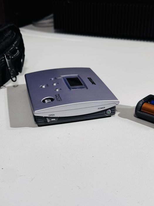 Mini CD-R station SONY model MCS1, NOU,transfer foto/video pe mini CD