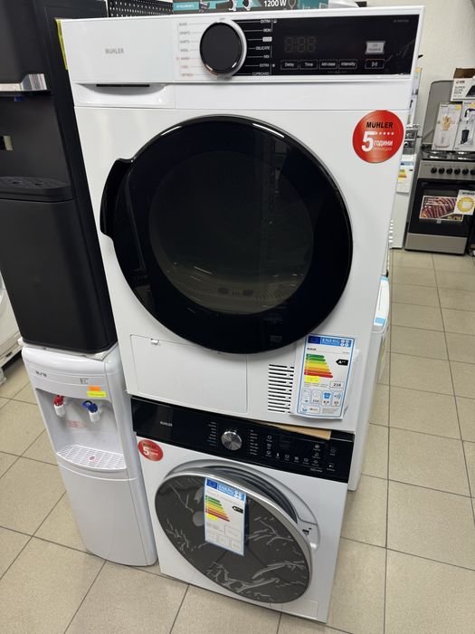 Сушилня 8кг А+++ чисто НОВа 5г гаранция продават се и отделн