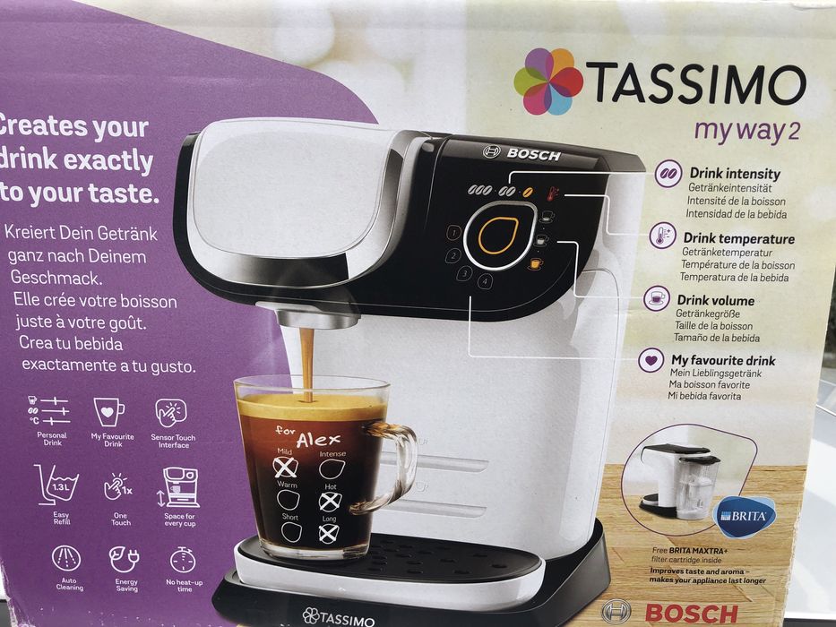 Кафемашина с капсули Bosch Tassimo my way 2
