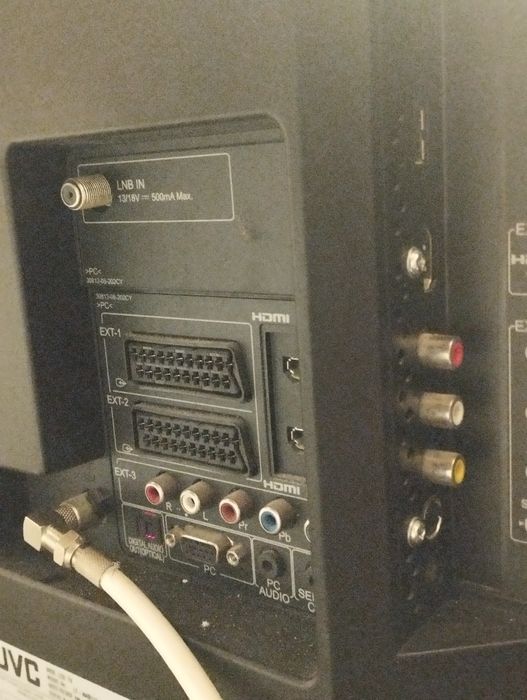 Televizor JVC telecomanda originala TV 80 cm LCD plasma mică USB HD