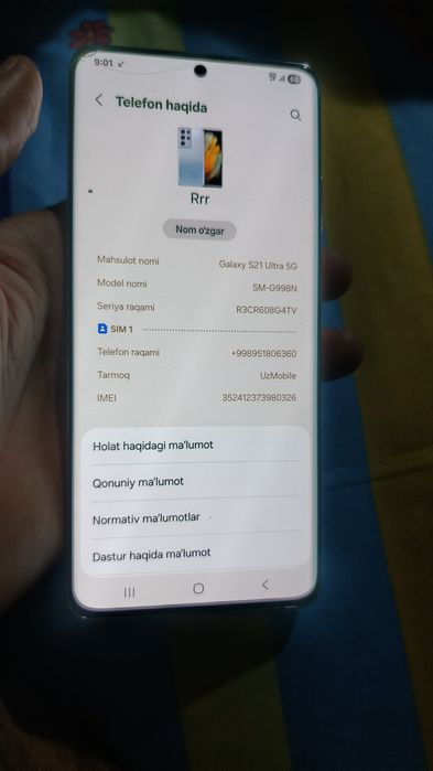 Samsung s 21 Ultra