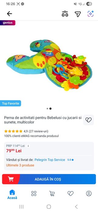 Perna activități