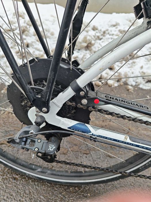 Bicicleta electrica Simplon frane hidraulice cadru aluminiu suspensie