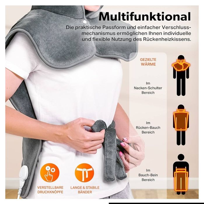 Încalzitor gat spate umeri pătura încălzire relaxare mușchi