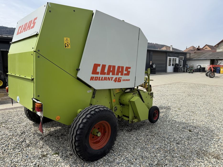 Claas rollant 46 silage presa rotunda balotiera ata plasa