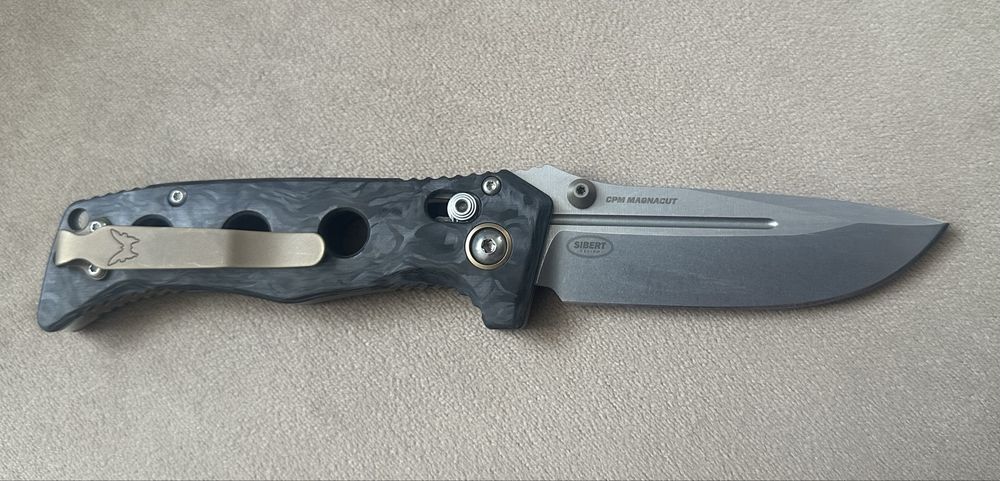 Нож SOG SEAL XR, Benchmade SOCP и Adamas Mini Magnacut