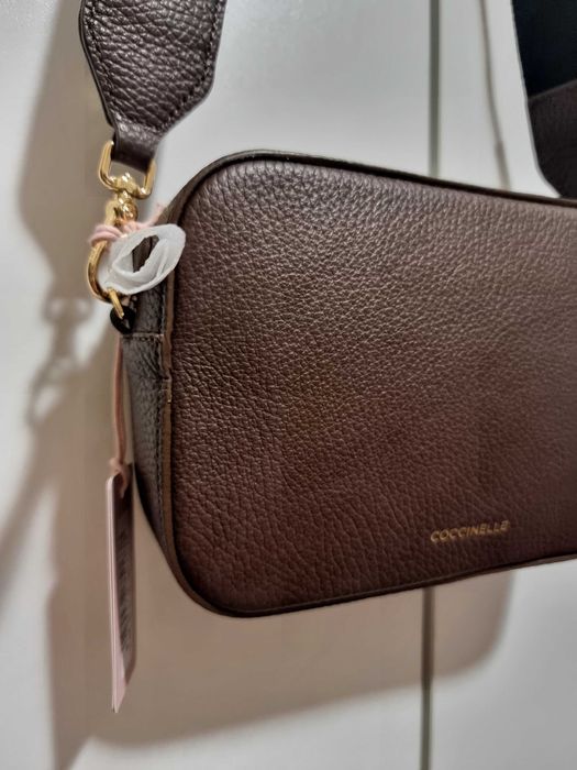 Чанта Coccinell естествена кожа