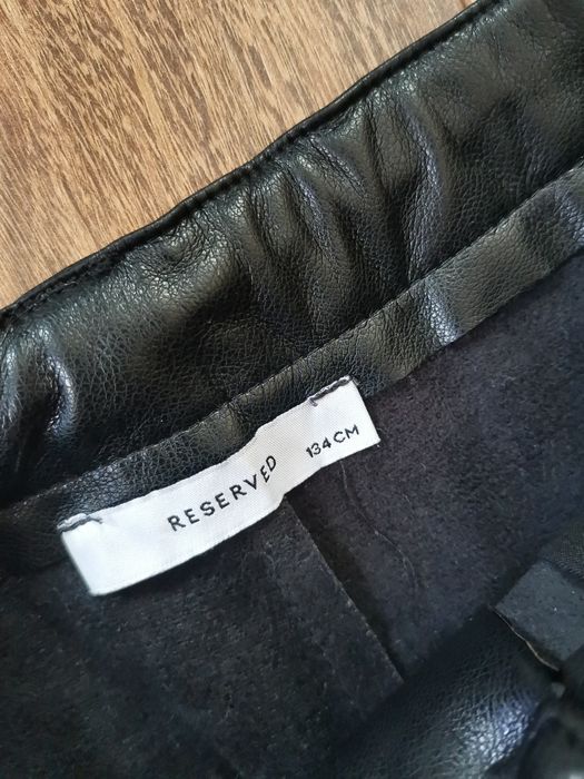 Кожен панталон "Reserved" 134