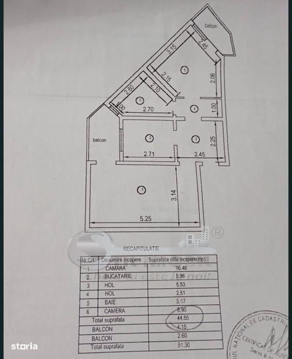 Apartamen 2 camere, Alexandru cel Bun
