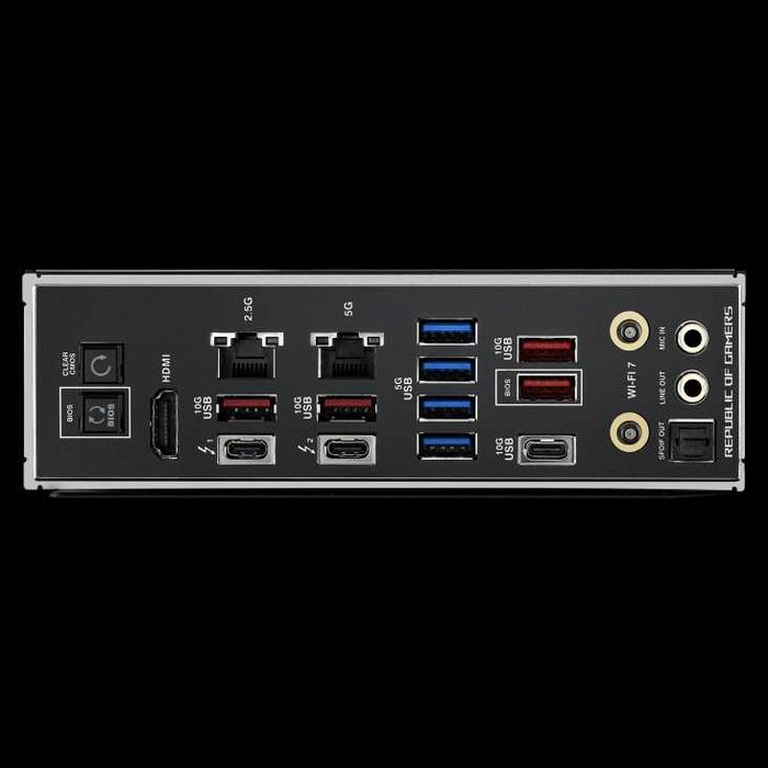 Новая материнская плата ASUS ROG MAXIMUS Z890 HERO. Сокет LGA 1851.