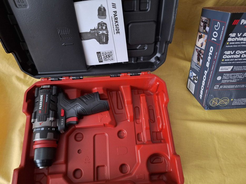 Bormasina cu percutie PARKSIDE-Performance Brushless ,12V