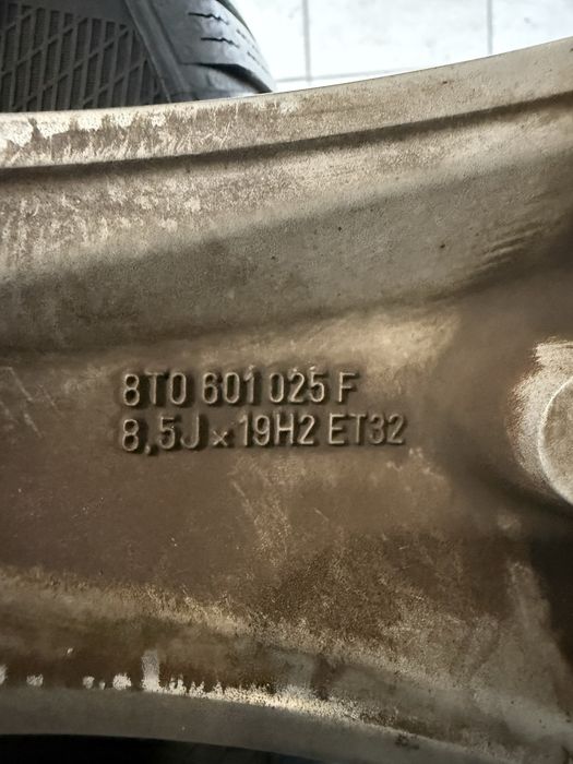 Jante Audi A4 A5 A6 A7 model Speedline 8,5jx19Et32 set 4buc Jante OEM