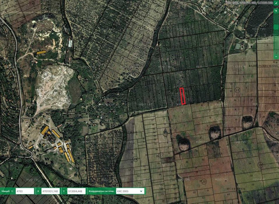 Панорамен парцел 2.1дка Стара Загора до Баритна мина Светлина земя