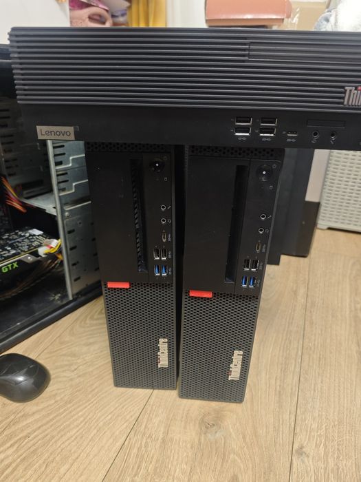 Pc Lenovo ideacenter sff cpu i5 9500,i7 8700,i3 10100f RAM 8gb ssd 256 /hdd 1tb m720s și m70s