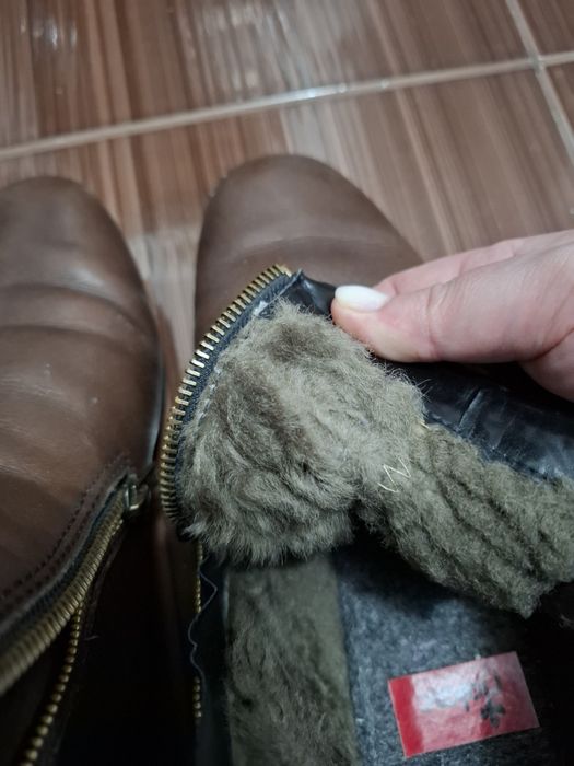 Ghete piele Rieker masura 38