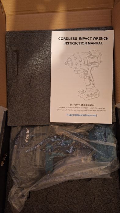 Cheie de impact fără fir Ecarke 1300Nm