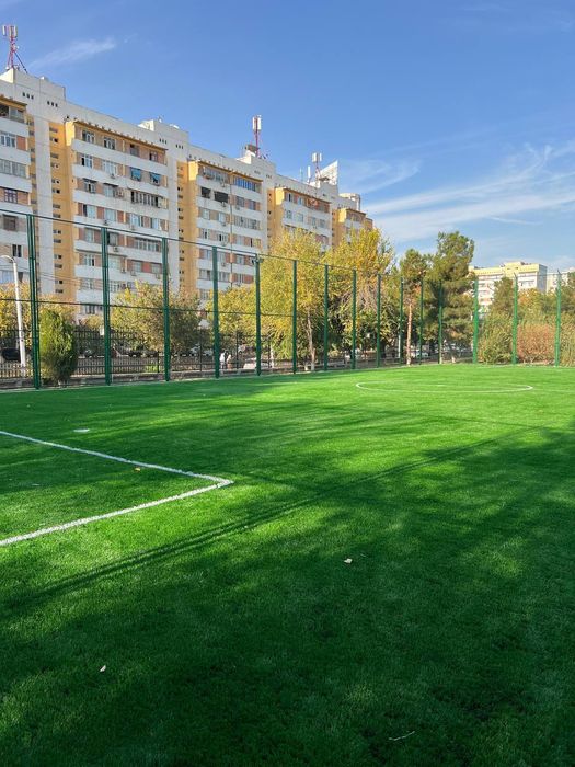 Искусственый газон ландшафтный стадион учун суний чим