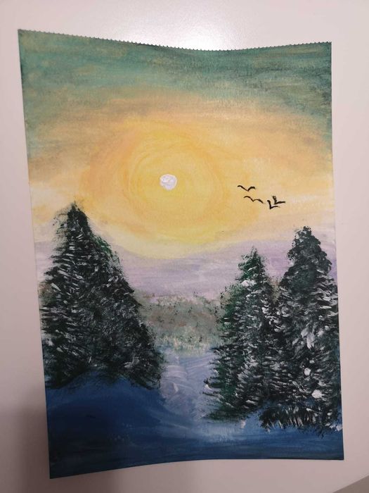 Meditatii pictura si desen pentru prescolari si elevi