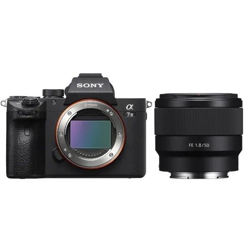 Sony a7 III + obiectiv 50mm f1.8