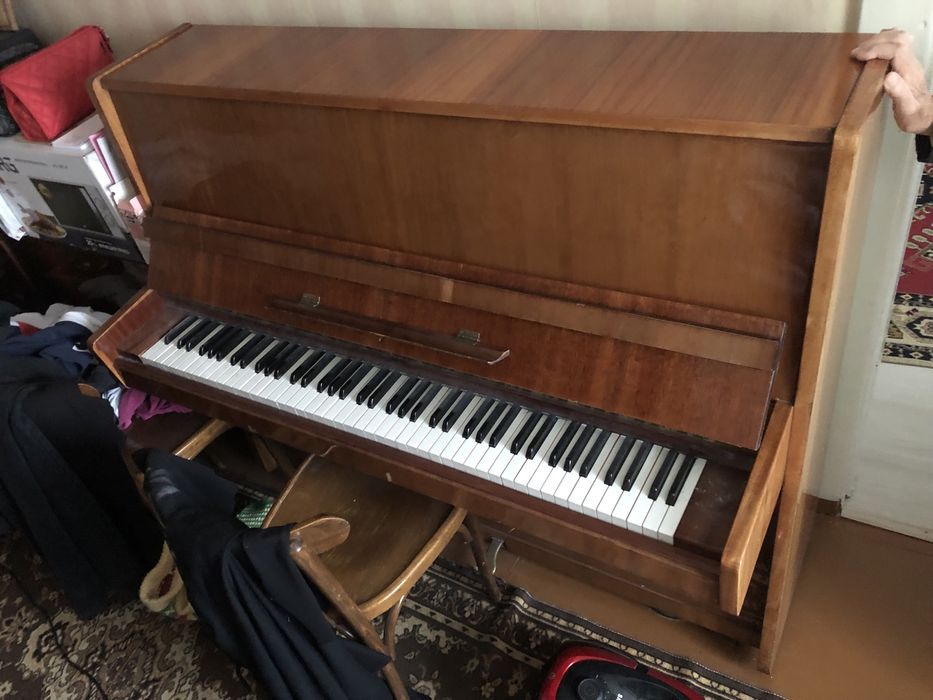 Пианино терек в хорошем состоянии