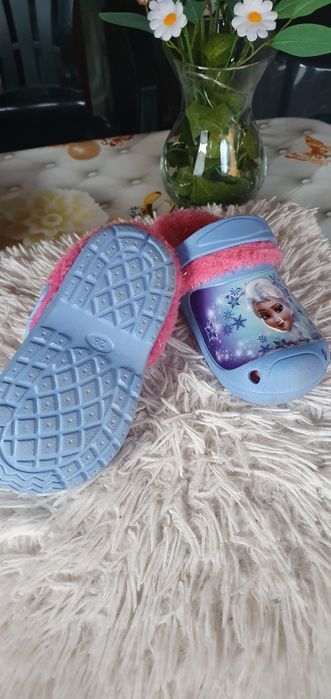 Papuci imblaniti de fetite Frozen 28