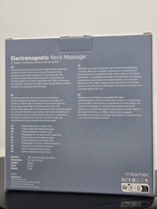 Aparat masaj cervical electromagnetic