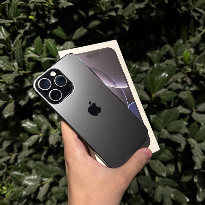 Iphone 16 Pro Max Black 256Gb  88% Holat yaxw