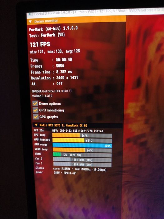 Palit gamerock RTX 3070ti