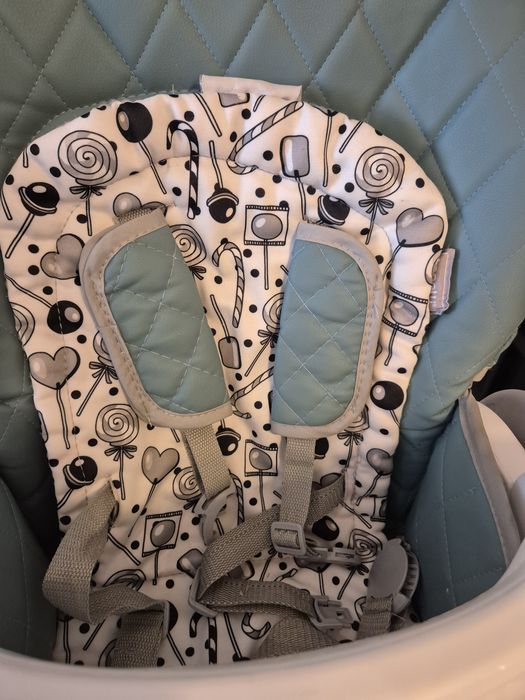 Столче за хранене Lorelli Party син цвят