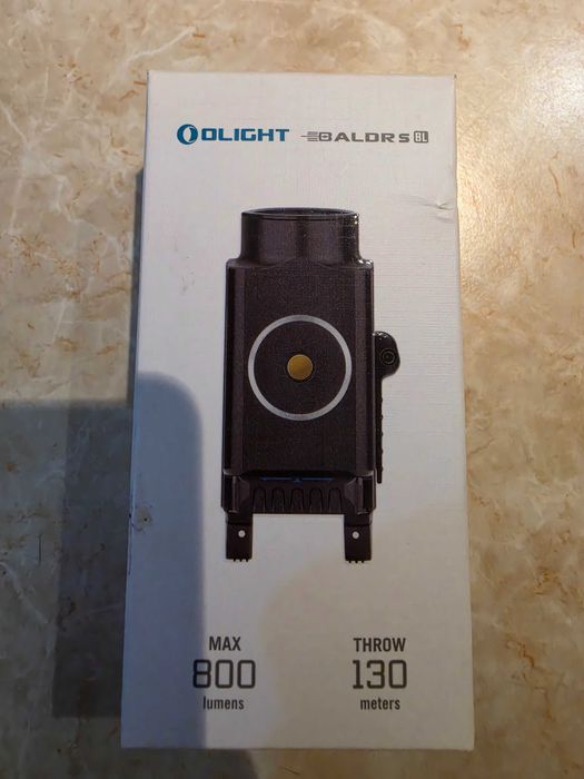 BALDR-S-BK-Blue Laser фeнер Olight Baidrs 800lm Blue laser B