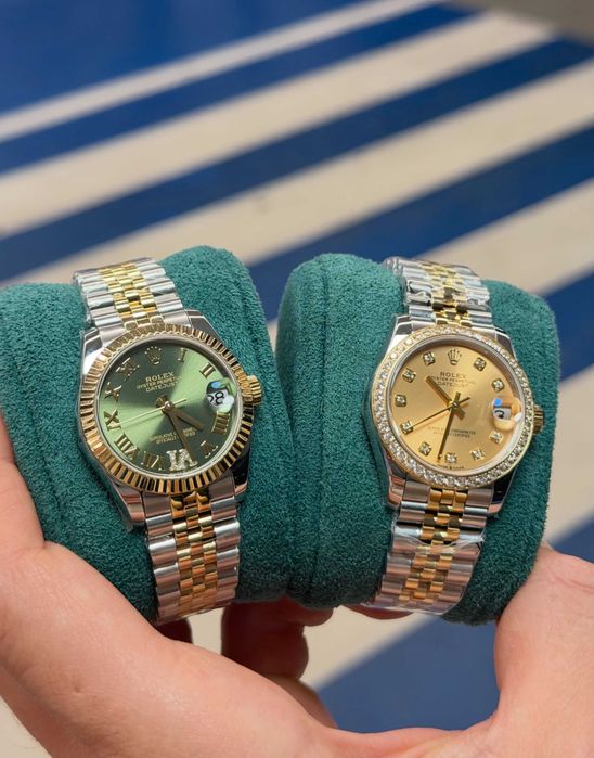 rolex datejust 31mm двуцветен