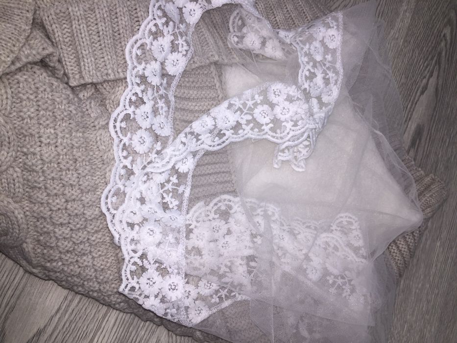 Конверт вязанный турецкий на зиму