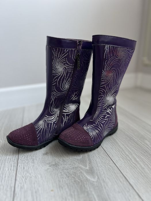 Сапоги для девочек ( натуралка)