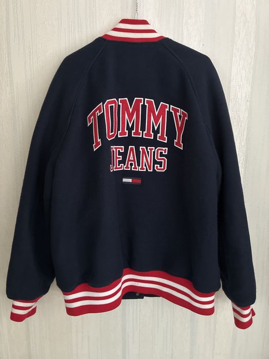 Geaca Bomber Tommy Jeans - L - Albastra Autentica
