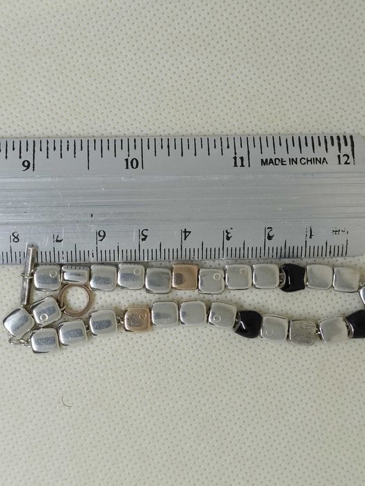 Brățară QUERIOT “Civita” unisex – argint 925 & aur roz 9K