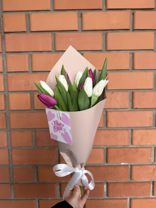 Тюльпаны к 8 марта по 800 тг/шт