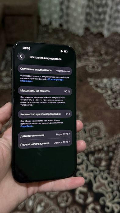 Iphone 15 pro sotiladi xolati ideal
