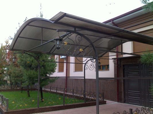 Навесы в Ташкенте. Изготовление и монтаж.
