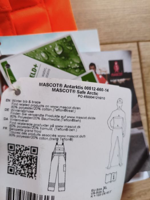 Salopeta iarna Reflectorizanta Mascot Safe  Arctic, cu eticheta.XL