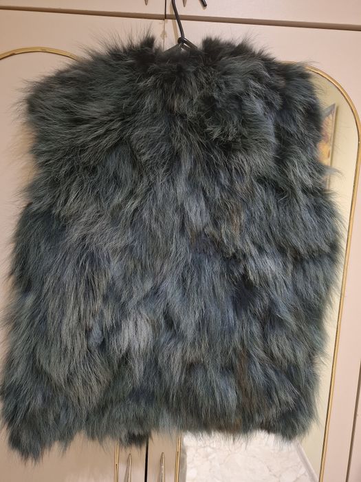 Дамски елек от естествен косъм