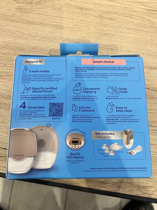 Електрическа помпа за кърма Canpol - Hands-Free