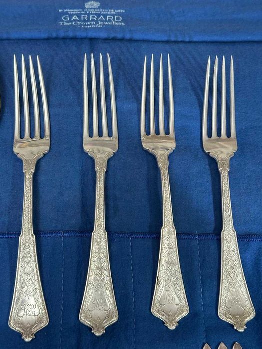 SET TACAMURI ARGINT 925 - 4p. - TIFFANY & CO - Persian Pattern - 1872!