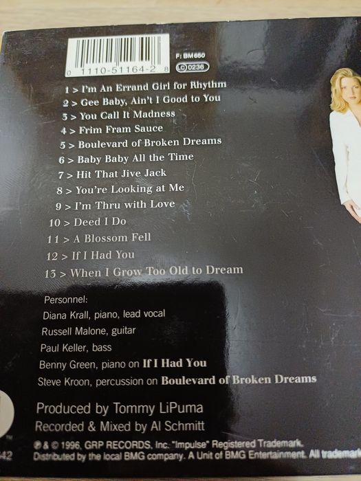 Mini colecție cd-uri originale Diana Krall