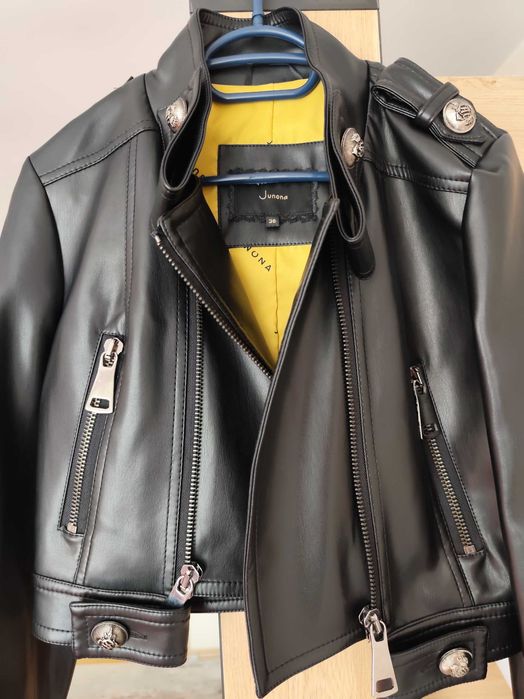 Късо кожено яке Junona