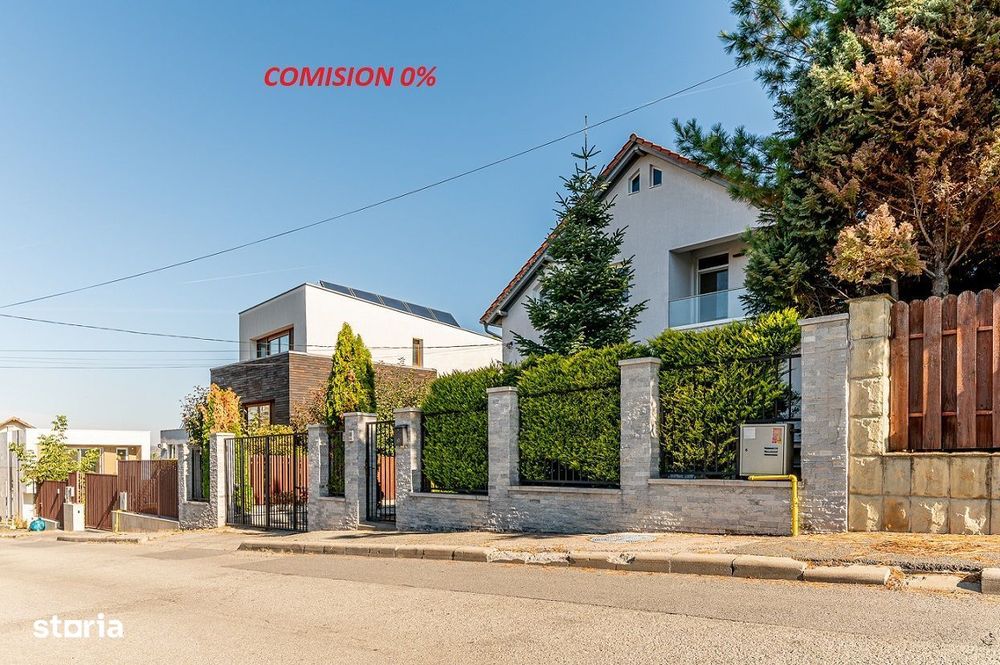 Casa deosebita, 270 mp utili, D+P+E, teren 600, Andrei Muresanu